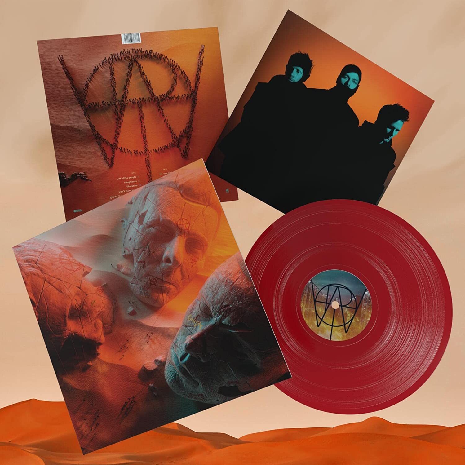 MUSE - WILL OF THE PEOPLE red vinyl LP