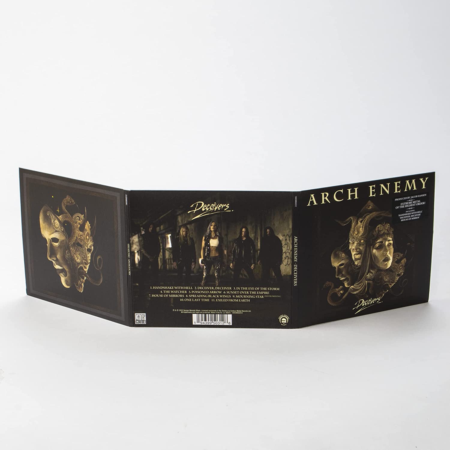 ARCH ENEMY - DECEIVERS CD - Slika 4