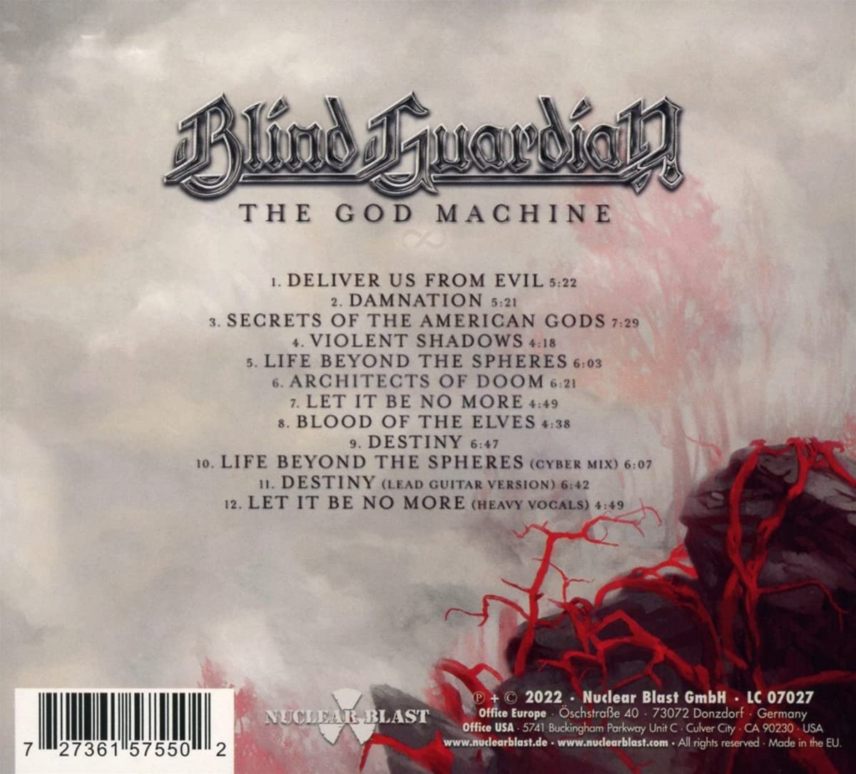 BLIND GUARDIAN - GOD MACHINE ltd digi CD - Image 2