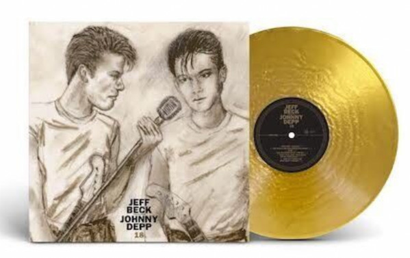 BECK JEFF - JEFF BECK & JOHNNY DEEP ltd gold nugget vinyl LP