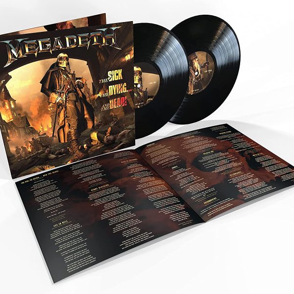 MEGADETH - SICK THE DYING AND THE DEAD LP2