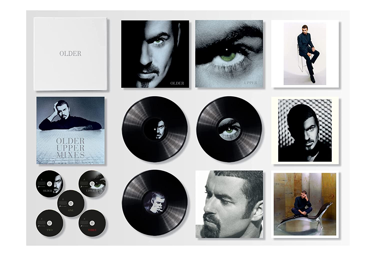 MICHAEL GEORGE - OLDER ltd edition box set LP3/CD5