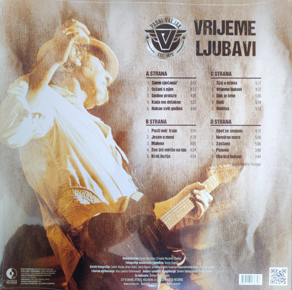 PARNI VALJAK - VRIJEME LJUBAVI LP2 - Slika 2