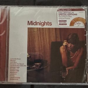 SWIFT TAYLOR - MIDNIGHTS special blood moon edition CD