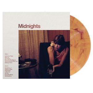 SWIFT TAYLOR - MIDNIGHTS special blood moon marbled vinyl LP