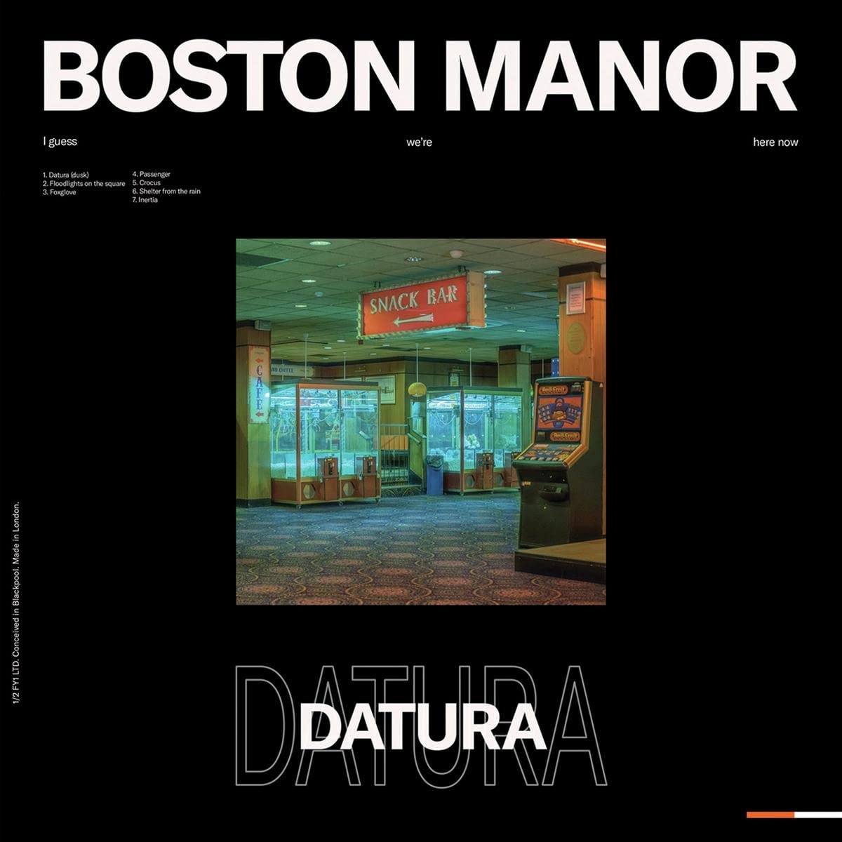BOSTON MANOR - DATURA CD