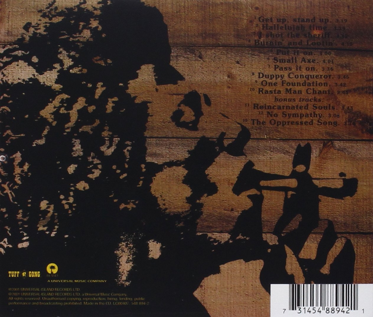 MARLEY BOB & WAILERS - BURNIN'...RM - Slika 2