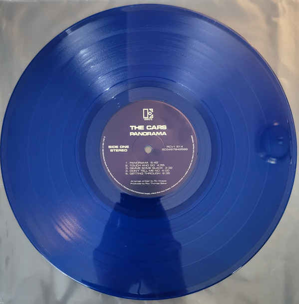 CARS - PANORAMA ltd blue vinyl LP - Image 2