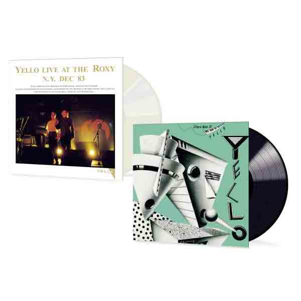 YELLO - CLARO QUE SI + LIVE AT THE ROXY 12" colored vinyl LP2