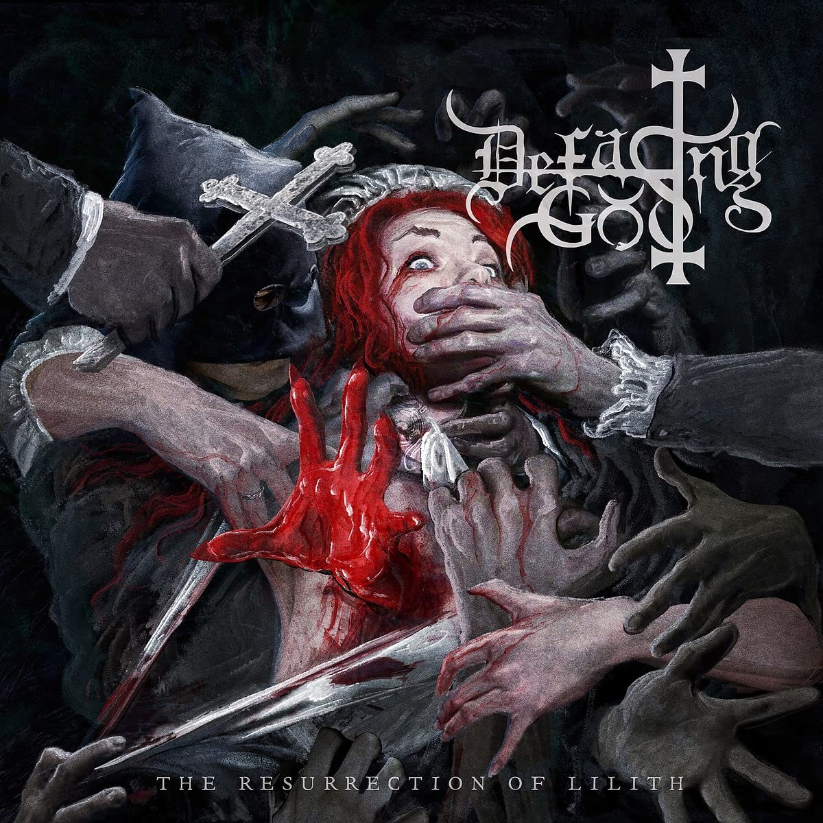 DEFACING GOD - RESURRECTION OF LILITH LP red vinyl