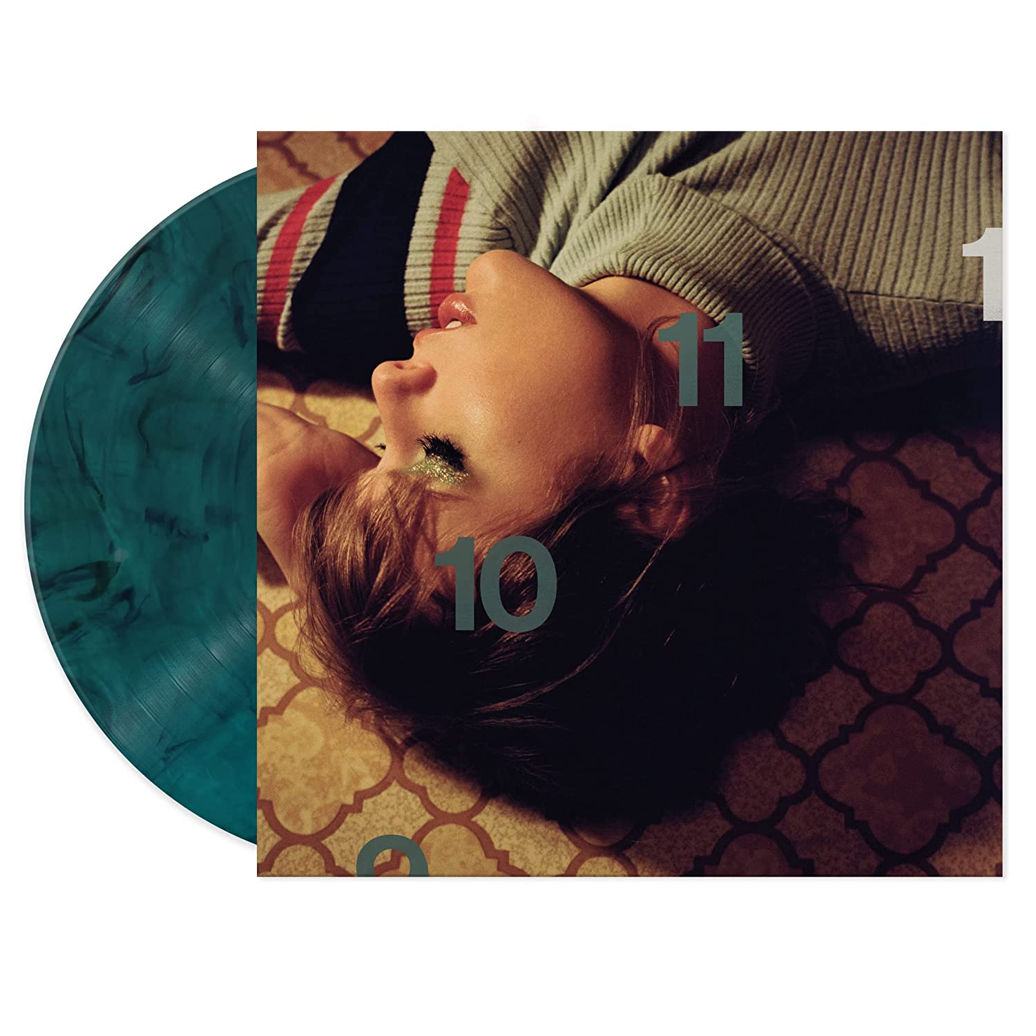 SWIFT TAYLOR - MIDNIGHTS special jade green marbled vinyl LP - Slika 3