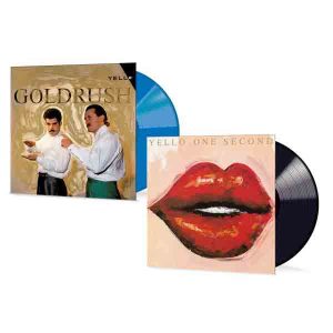 YELLO - ONE SECOND + GOLDRUSH 12" colored vinyl LP2