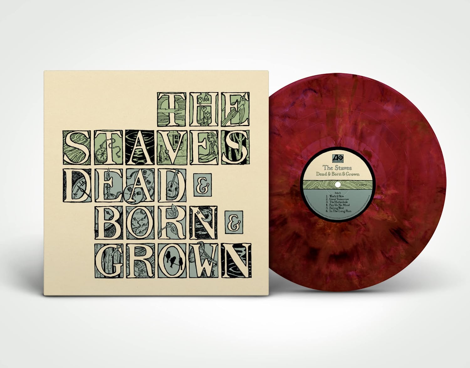 STAVES - DEAD & BORN & GROW 10th anniversary 100% recycled vinyl LP