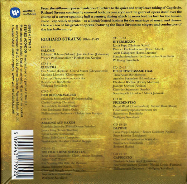 STRAUSS - GREAT OPERAS...BOX - Slika 2