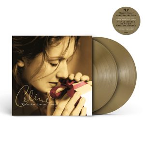 CELINE DION - THESE ARE SPECIAL TIMES gold vinyl LP2