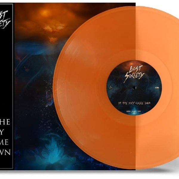 LOST SOCIETY - IF THE SKY CAME DOWN transparent orange LP