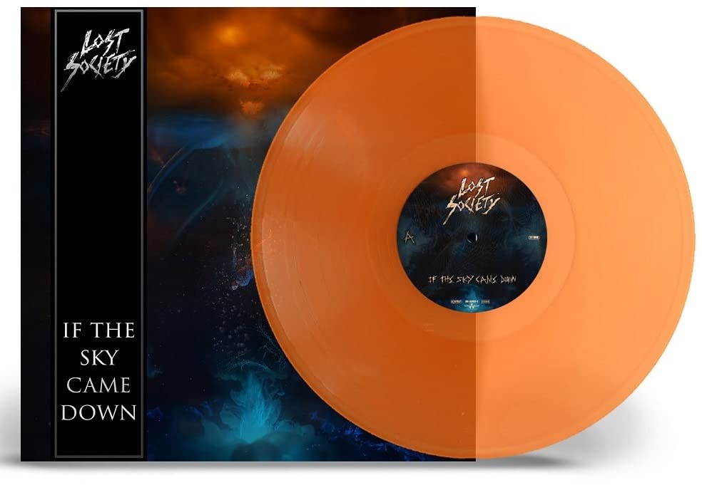 LOST SOCIETY - IF THE SKY CAME DOWN transparent orange LP