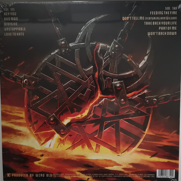 DISTURBED - DIVISIVE exclusive transparent vinyl LP - Slika 4