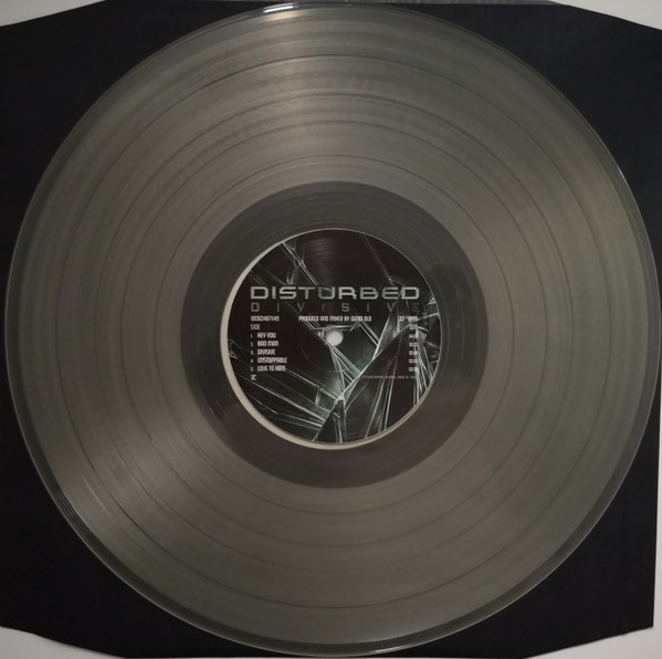 DISTURBED - DIVISIVE exclusive transparent vinyl LP - Slika 2