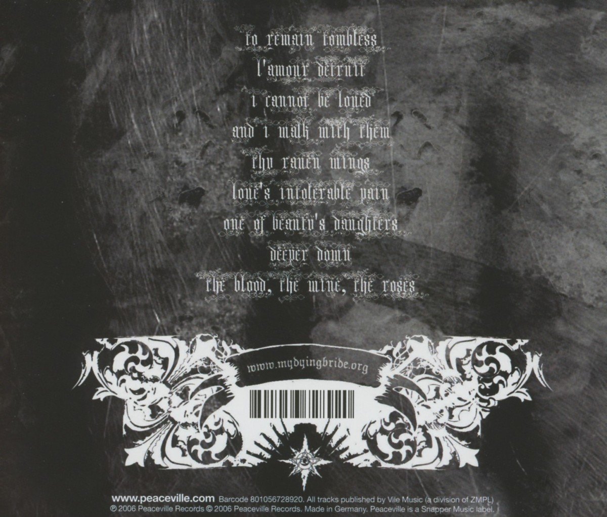 MY DYING BRIDE - A LINE OF DEATHLESS KINGS CD - Slika 2