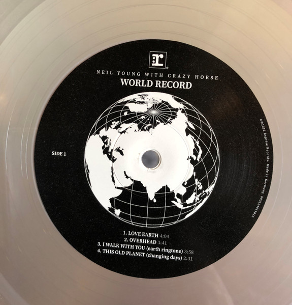 YOUNG NEIL - WORLD RECORD clear vinyl LP2 - Slika 3
