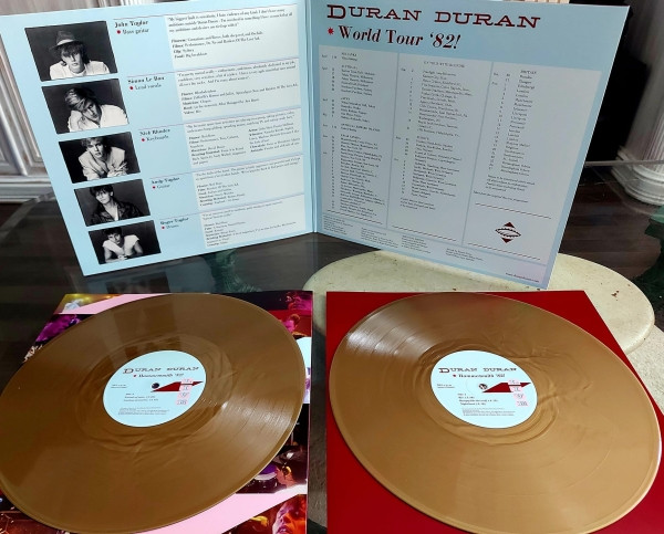 DURAN DURAN - LIVE AT HAMMERSMITH '82 RSD 2022 LP2 coloured gold vinyl - Slika 2