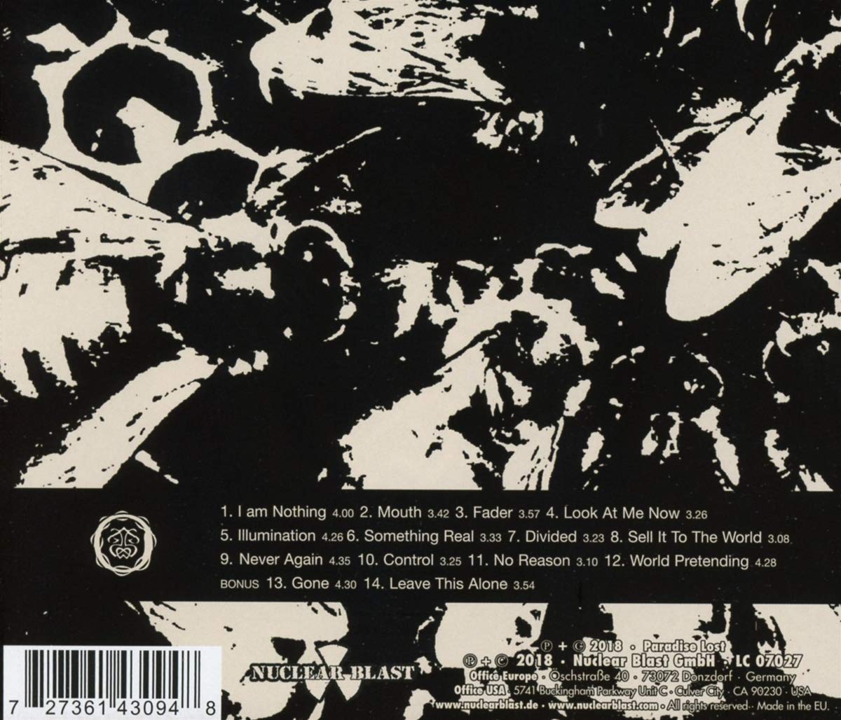 PARADISE LOST - BELIEVE IN NOTHING CD - Slika 2