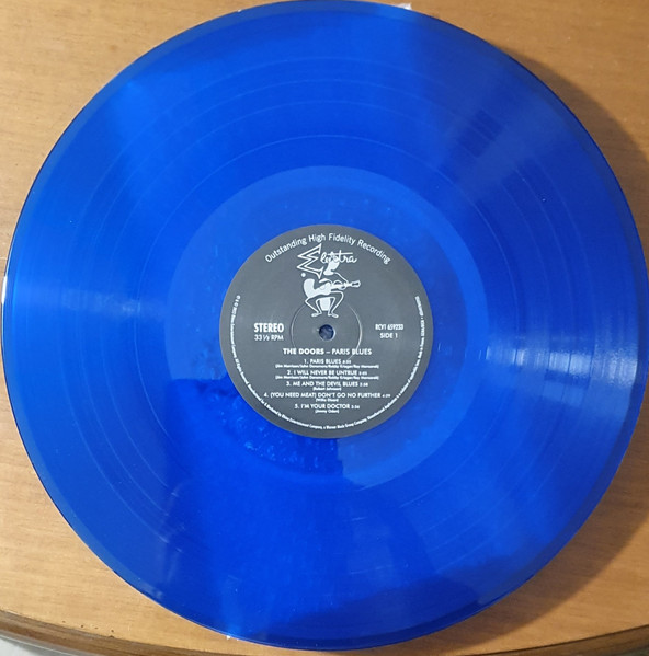 DOORS - PARIS BLUES blue vinyl RSD 2022 LP - Slika 2