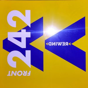 FRONT 242 - REWIND yellow vinyl 12'' MAXI LP