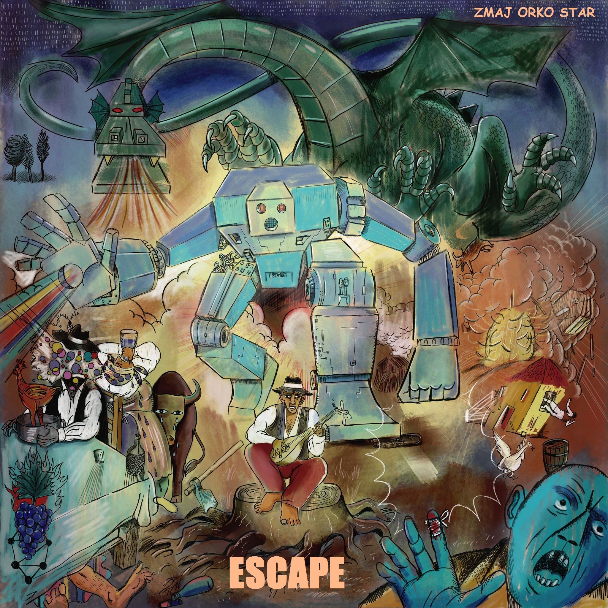 ZMAJ ORKO STAR - ESCAPE CD