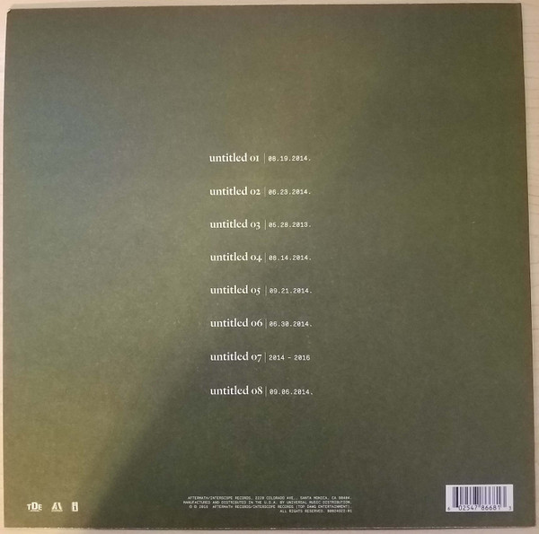 LAMAR KENDRICK - UNTITLED UNMASTERED LP - Slika 2