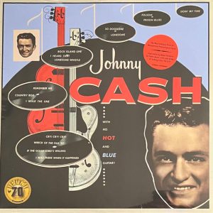 CASH JOHNNY -  WITH HIS HOT AND BLUE GUITAR LP