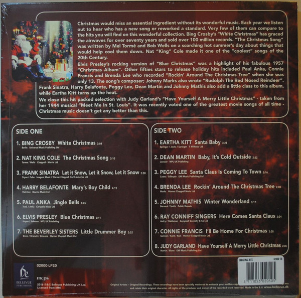 V.A. - CHRISTMAS HITS LP - Slika 2