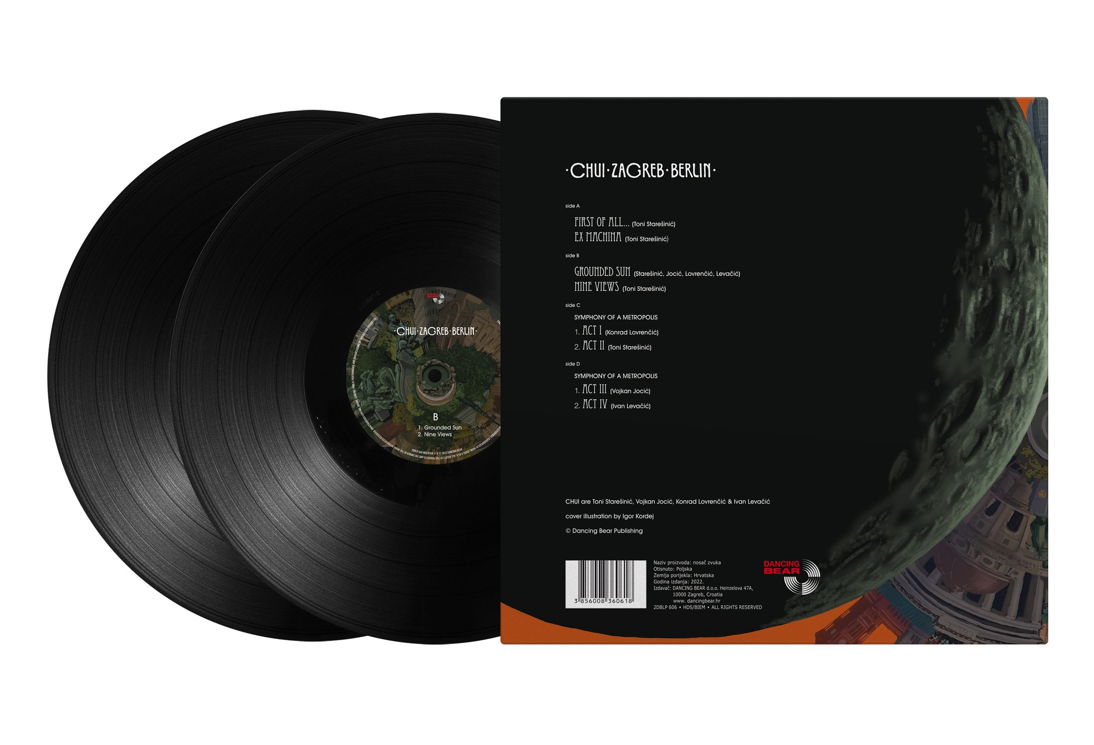 CHUI - ZAGREB-BERLIN 2LP - Slika 2