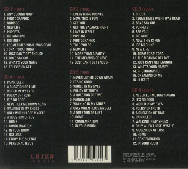 DEPECHE MODE - BOX CD6 - Image 2
