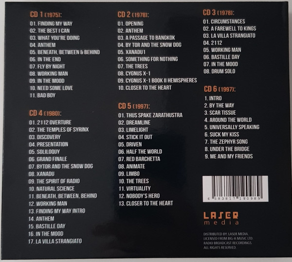 RUSH - BOX CD6 - Slika 2