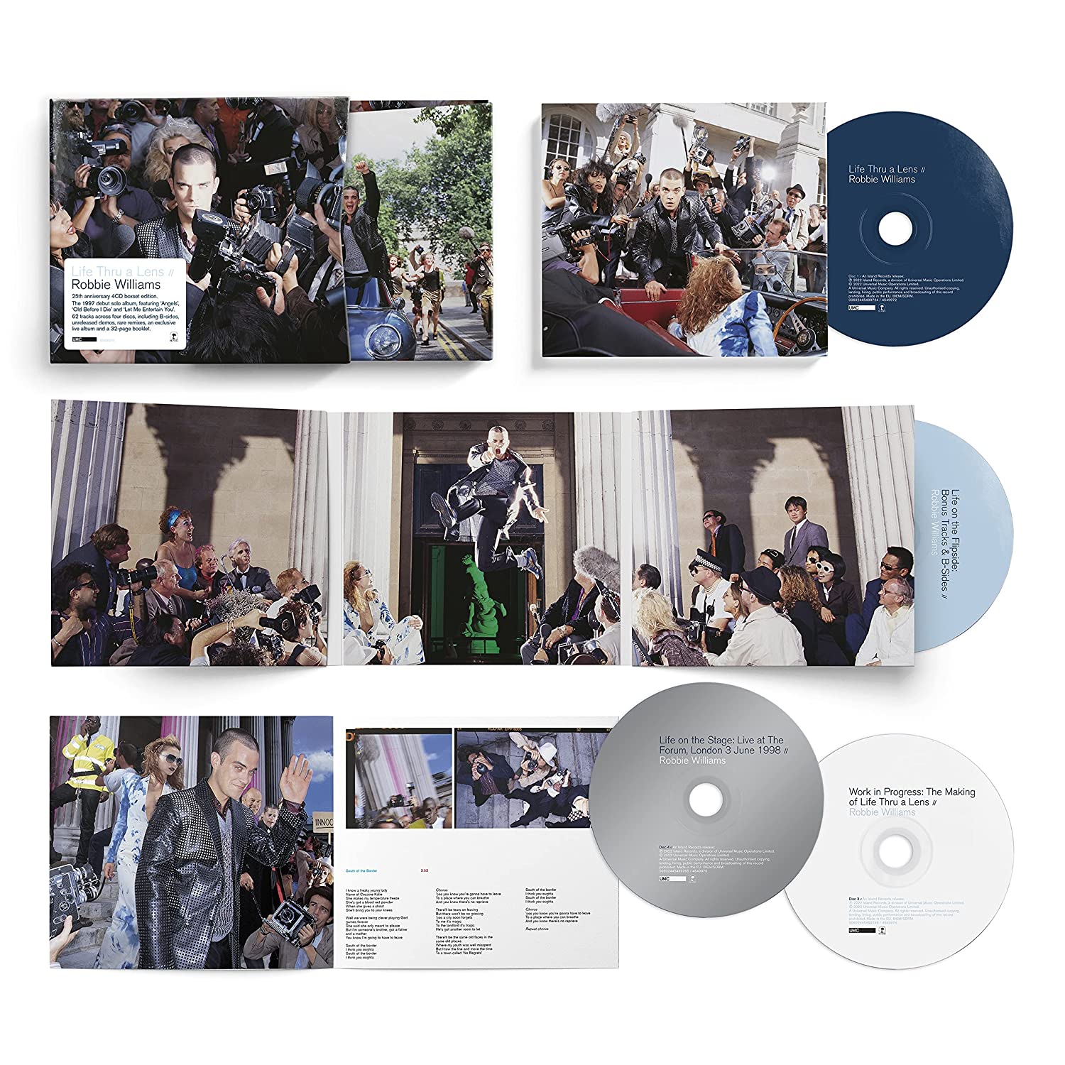 WILLIAMS ROBBIE - LIFE THRU A LENS 25th anniversary CD4