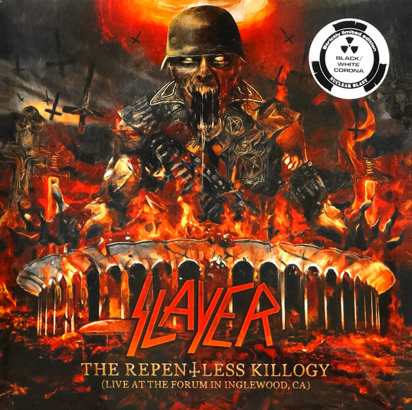SLAYER - REPENTLESS KILLOGY black white vinyl LP2