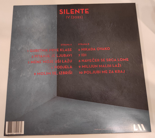 SILENTE - IV LP - Slika 2