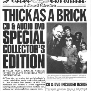 JETHRO TULL - THICK AS A BRICK special collector's edition CDVD