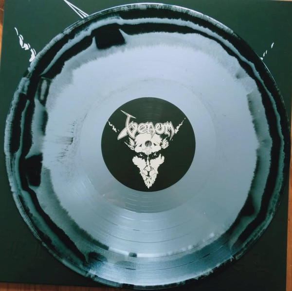 VENOM - BLACK METAL silver & black swirl vinyl LP - Slika 2