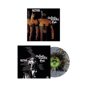 AREA - ARBEIT MACHT FREI numbered splatter vinyl LP