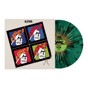 AREA - CRAC numbered edition splatter vinyl LP