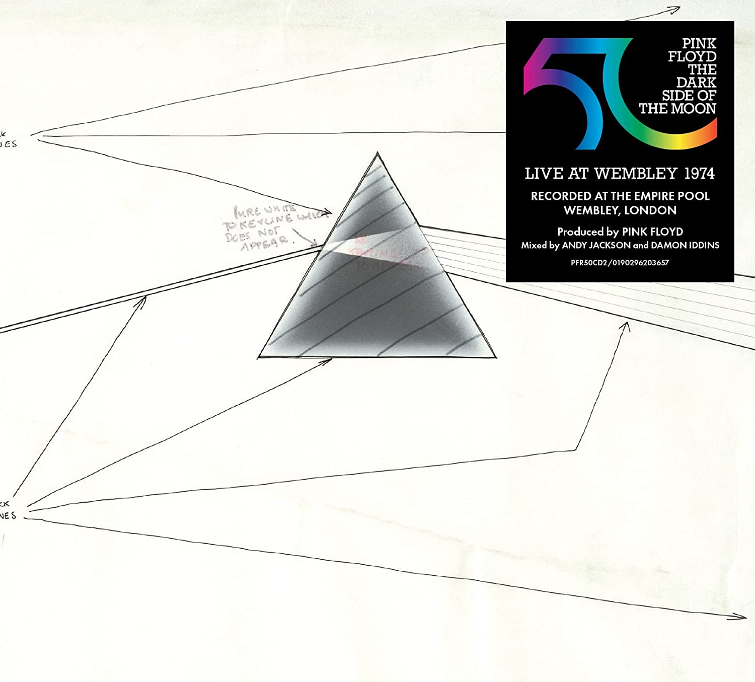 PINK FLOYD - The Dark Side Of The Moon - Live At Wembley 1974 (2023 Master) CD - Slika 2