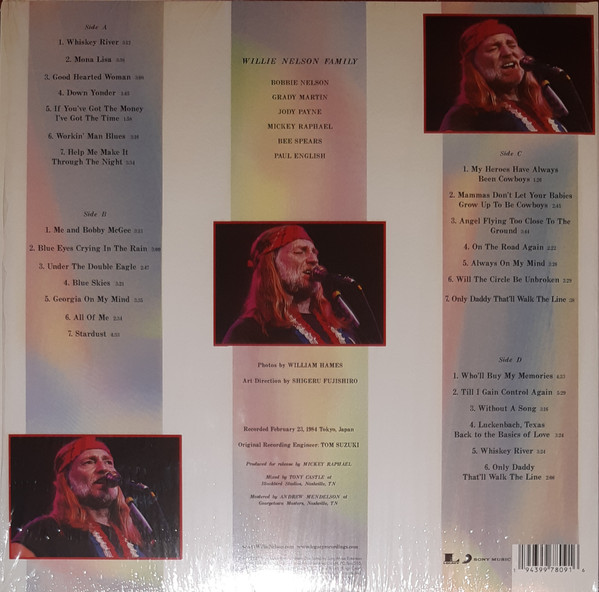 NELSON WILLIE - LIVE AT BUDOKAN LP2 - Slika 2
