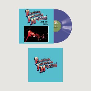 PREMIATA FORNERIA MARCONI - LIVE IN USA ltd blue vinyl LP
