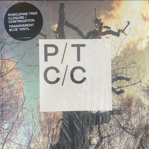 PORCUPINE TREE - CLOSURE / CONTINUATION transparent blue vinyl LP2