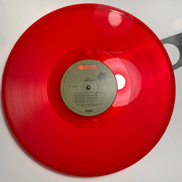 Bob Weir – Ace LP color vinyl, Limited Edition, Remastered, Red Translucent - Slika 2