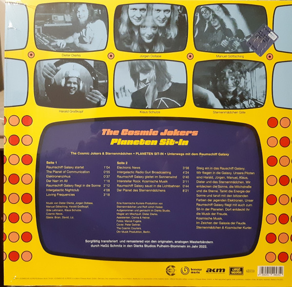 COSMIC JOKERS - PLANETEN SIT-IN LP - Slika 2