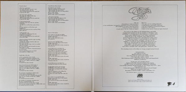 Yes – Fragile LP, gatefold, Limited Edition, Reissue, Clear vinyl - Slika 3